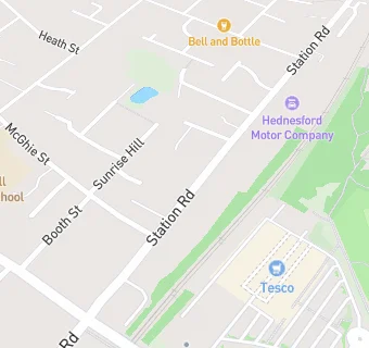 map for Mydentist, Station Road, Hednesford