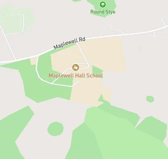 map for Maplewell Hall School