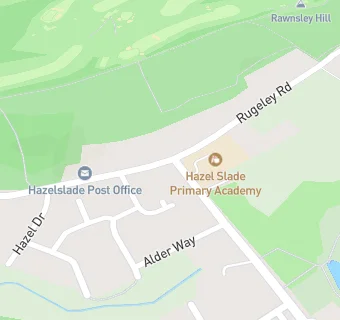 map for Hazelslade Inn