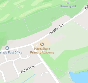 map for Hazel Slade Community Primary School