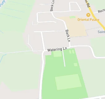 map for West Winch Bowls Club