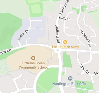 map for Littleton Green Community School