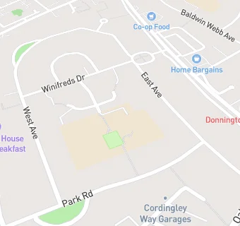 map for Donnington Wood CofE Voluntary Controlled Junior School