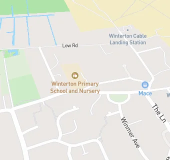 map for Winterton Primary School