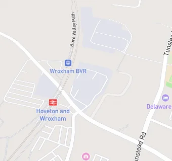 map for Wroxham Miniature World