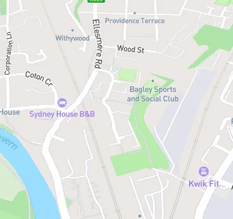 map for Bagley Sports And Social Club