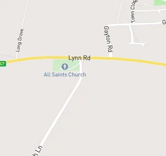 map for East Winch Church of England Voluntary Aided Primary School