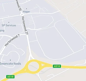 map for Blue Apple Contract Catering LTD