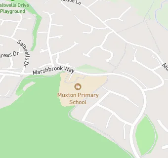 map for Muxton Primary School