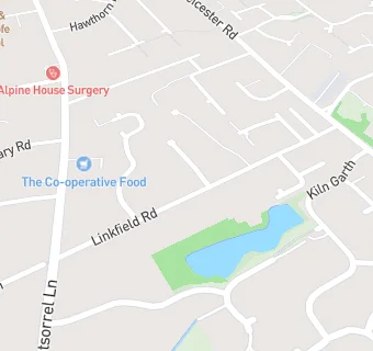 map for Charnwood Surgery