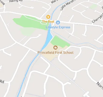 map for Princefield First School