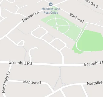 map for Greenacres Community Centre