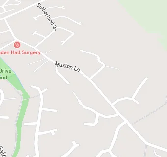 map for Linden Hall Surgery