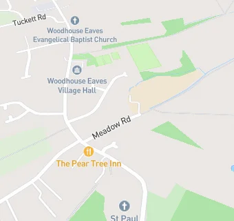 map for St Paul's C Of E Primary School