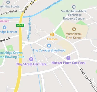 map for New Garden Chinese Takeaway