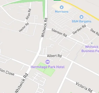 map for Hermitage Park Hotel