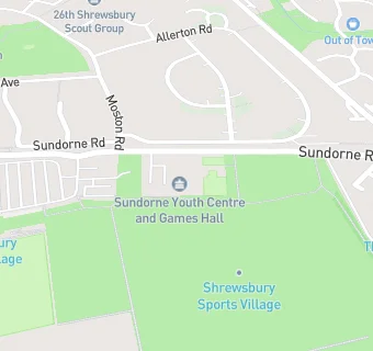 map for The Shrewsbury Club