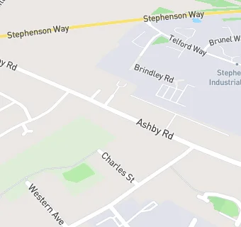 map for Ashby Road Stores