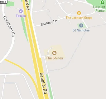 map for The Shires School