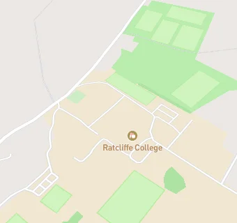 map for Ratcliffe College