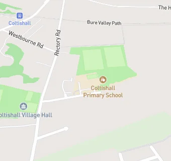 map for Coltishall Primary School