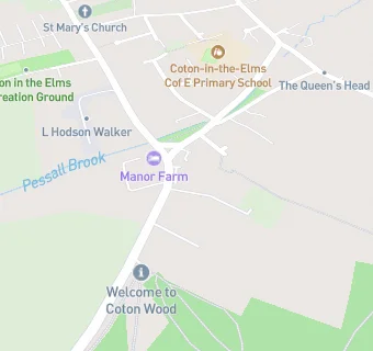 map for Manor Farm Bed & Breakfast