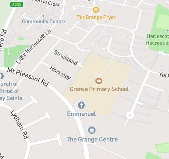 map for The Grange Infant School