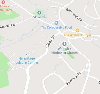 map for Silver Oaks Residential Care Home