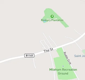 map for Mileham Primary School