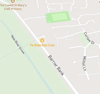 map for Cowbit Village Hall