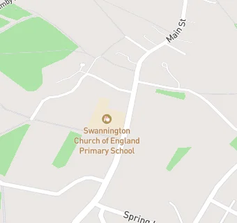 map for Swannington Church of England Primary School