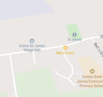 map for Sutton St James Baptist Church