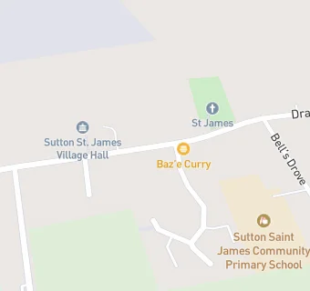 map for Sutton St. James Village Hall