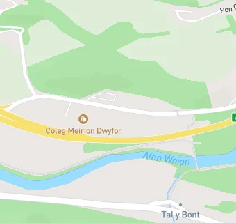 map for Bwyty'r Gader, Dolgellau