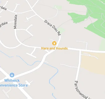 map for Hare And Hounds