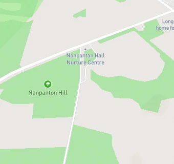 map for Nanpantan Hall Nurture Centre