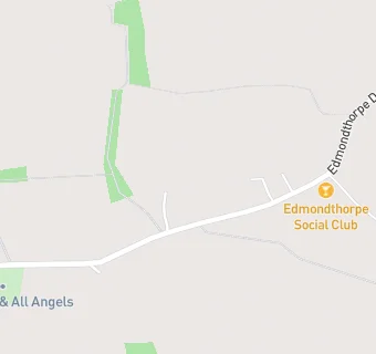 map for Edmondthorpe Social Club