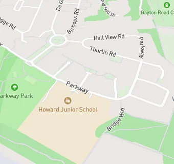 map for Howard Junior School