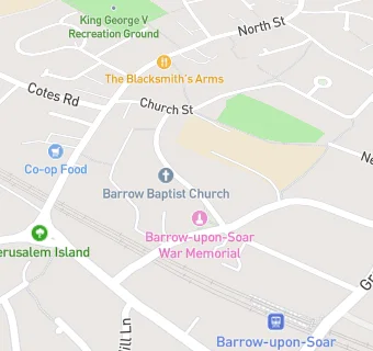 map for Barrow Baptist Church Cafe