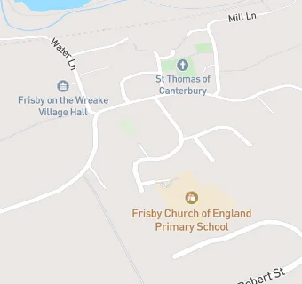 map for Frisby Church Of England Primary School