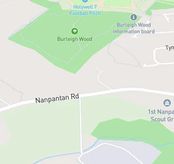 map for Nanpantan Nursery School