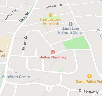 map for Melton Pharmacy