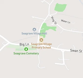 map for Seagrave Village Primary School