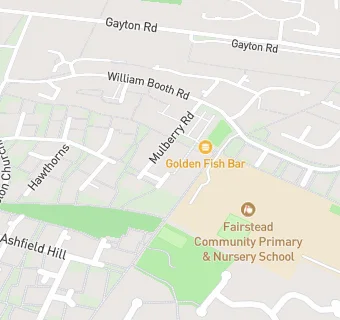 map for Fairstead Surgery