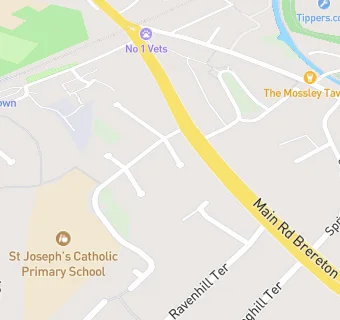 map for St. Joseph's RC Primary School - Shire Services