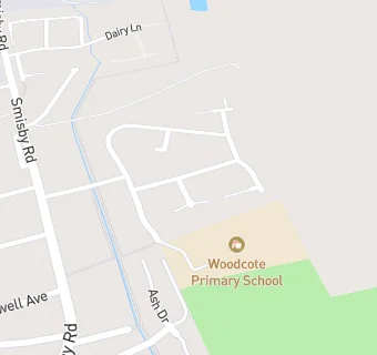 map for Woodcote Primary School Breakfast Club