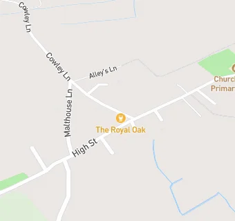 map for The Royal Oak