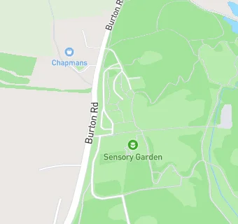 map for Rosliston Forestry Centre