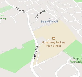 map for Humphrey Perkins Sch & Comm Ce