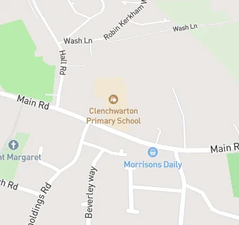 map for Clenchwarton Community Primary School